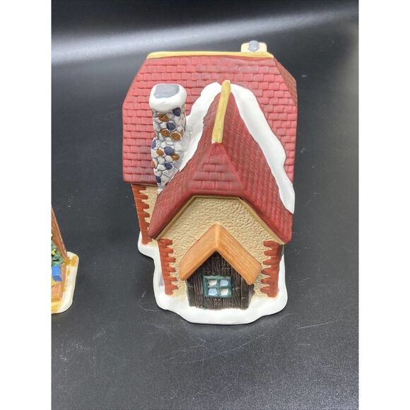 Dollar General Store Christmas Village Lighted Porcelain Building in Box New - Picture 6 of 8